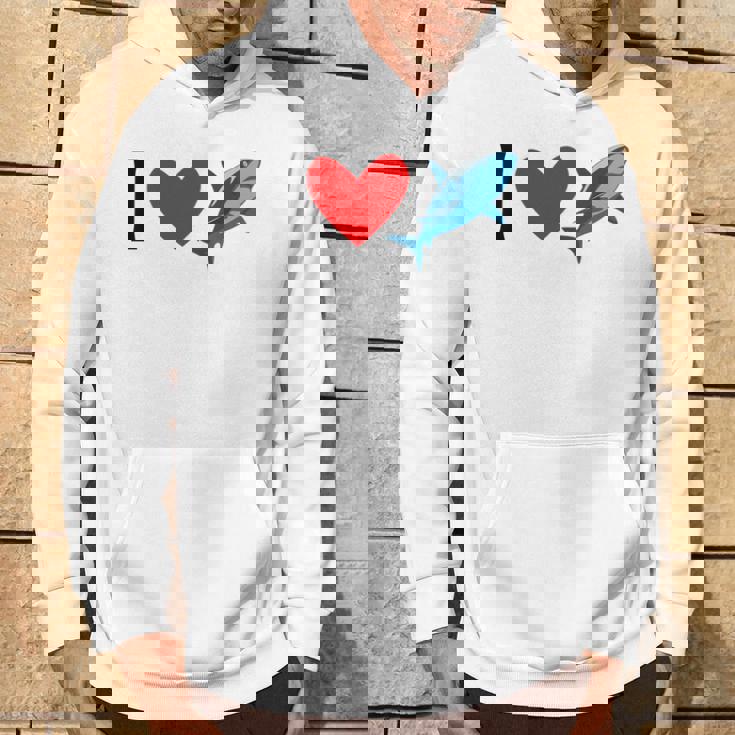 アイ・ラブ・シャークス パーカー ライフスタイル