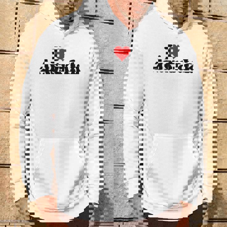 アイ・ラブ・ハート・オーストラリア パーカー ライフスタイル