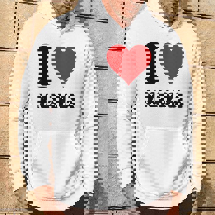 アイ・ラヴ・ママ パーカー ライフスタイル