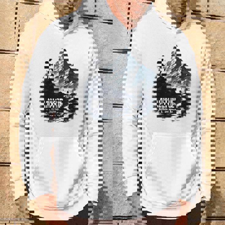 アドベンチャー バグ アウトドア キャンプ ハイキング 面白い 自然 グラフィック パーカー ライフスタイル