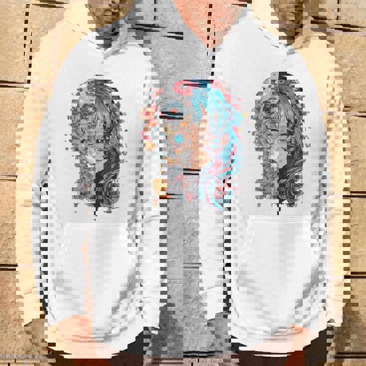 アニメ 漫画 モチーフ カラフル イラスト アニメ パーカー ライフスタイル