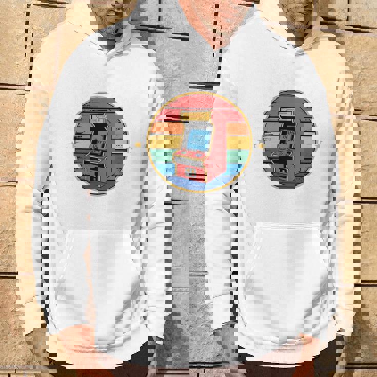 アーケード ゲーマー ビデオゲーム レトロ ゲーマー 長袖tシャツ パーカー ライフスタイル