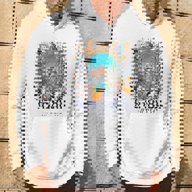 イスタンブール、トルコ 猫の街 Istanbul Turkey City Of Cats パーカー ライフスタイル