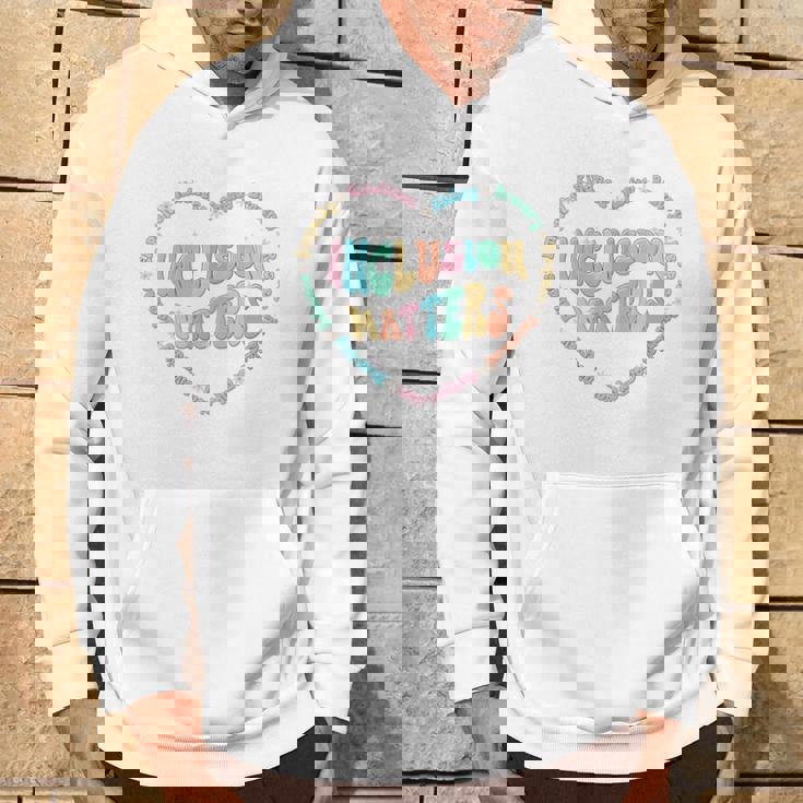 インクルージョン マターズ 自閉症 意識 スピード 教師 優しさ 長袖tシャツ パーカー ライフスタイル