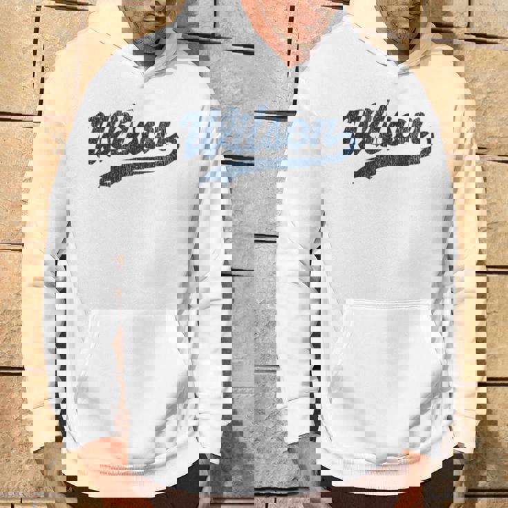 ウィルソン ノースカロライナ Nc ビンテージ スポーツ グラフィック パーカー ライフスタイル