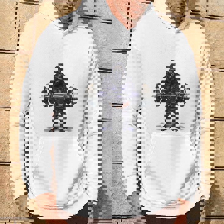 ウェイトリフティング 筋トレ バーベル やる気がないなら家に帰れ ゴリラ パーカー ライフスタイル