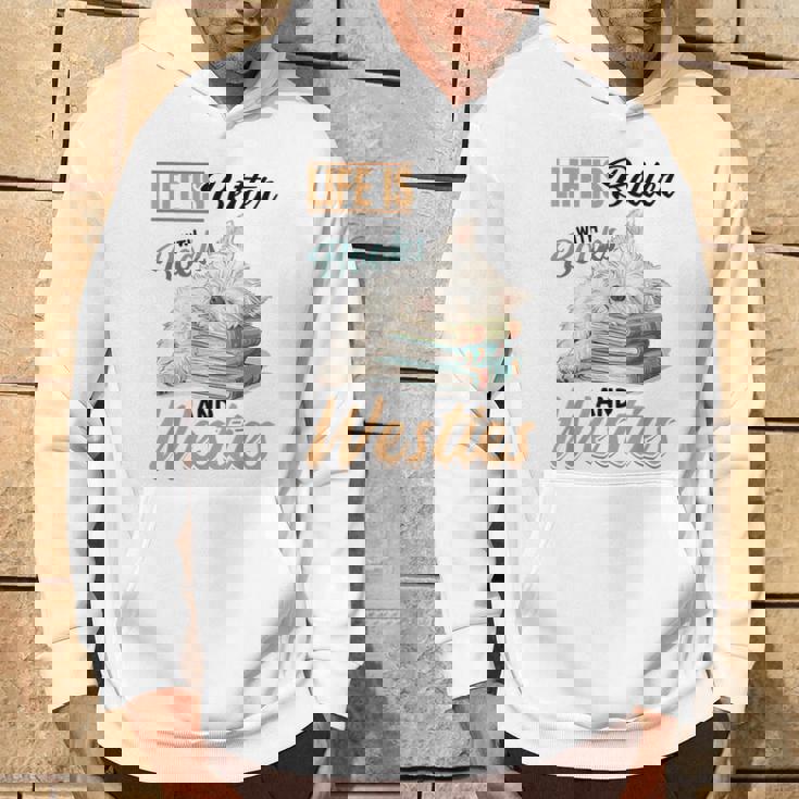 ウェスト・ハイランド・ホワイト・テリア・ウェスティ・ドッグブリード・ライフ・イズ・ベター パーカー ライフスタイル