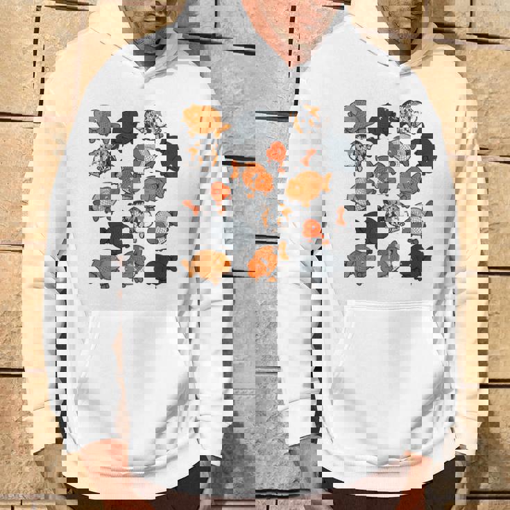 カラフルランチュウ パーカー ライフスタイル