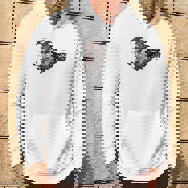 カワウソ 長袖tシャツ パーカー ライフスタイル