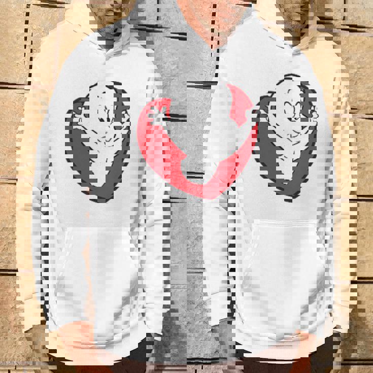 キャスパー・ザ・フレンドリー・ゴースト バレンタインデーのフロント&バック パーカー ライフスタイル