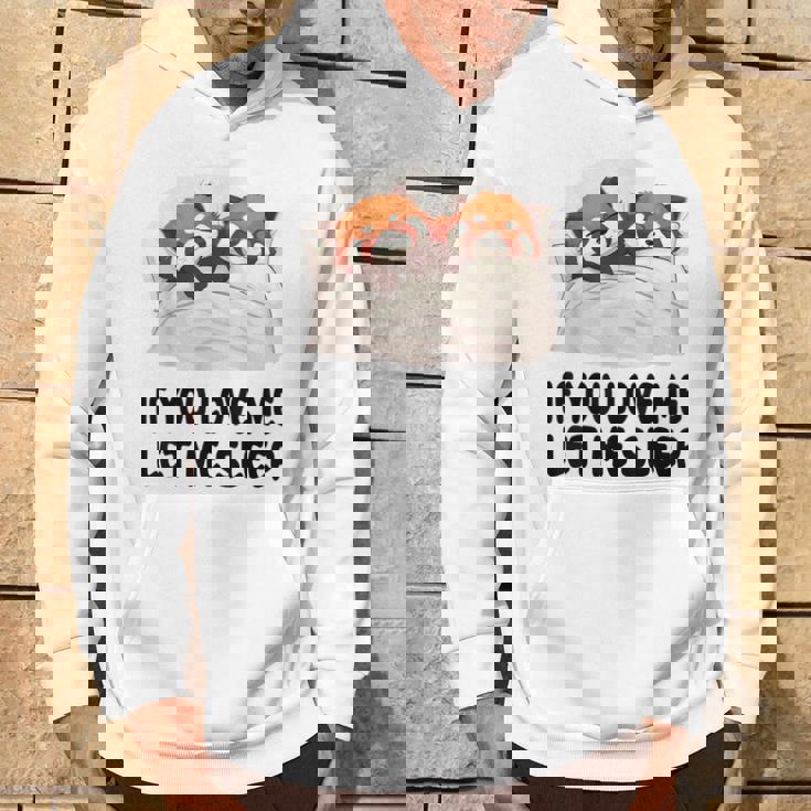 キュートなレッサーパンダ If You Love Meleep パジャマ パーカー ライフスタイル