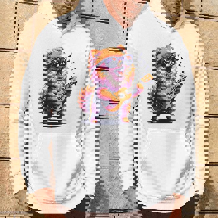 ギターを弾く犬 ポメラニアン 面白い パーカー ライフスタイル