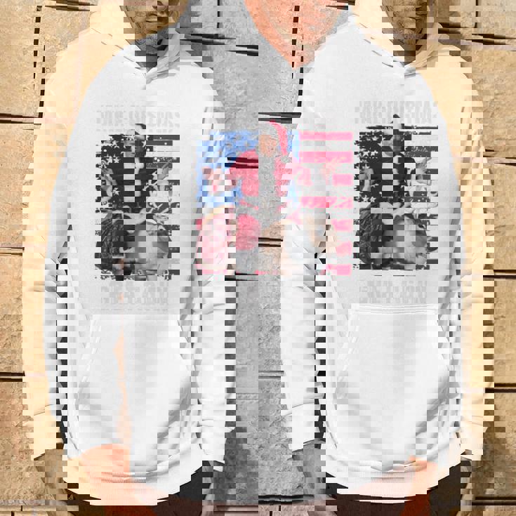 クリスマスを再び素晴らしいものにする トランプパジャマ 醜い 長袖tシャツ パーカー ライフスタイル