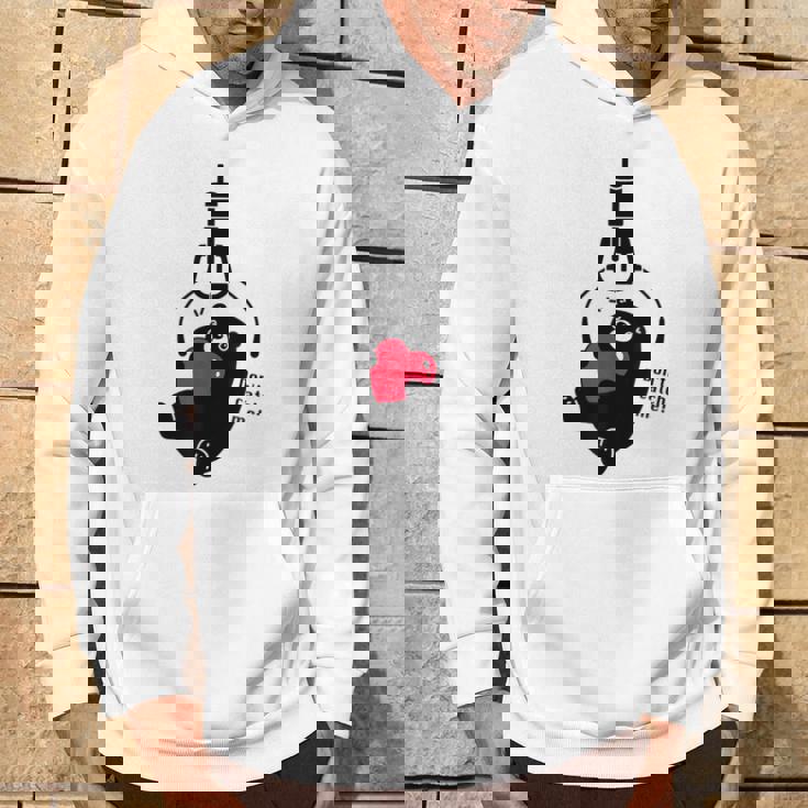 クレーンゲーム アーム Ufoキャッチャー 熊 ぬいぐるみ シルエット イラスト おもしろ Don't Catch Me パーカー ライフスタイル