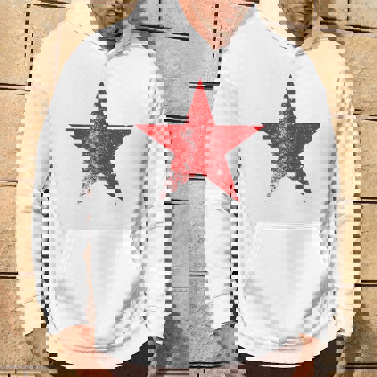 クールレッドスター パーカー ライフスタイル