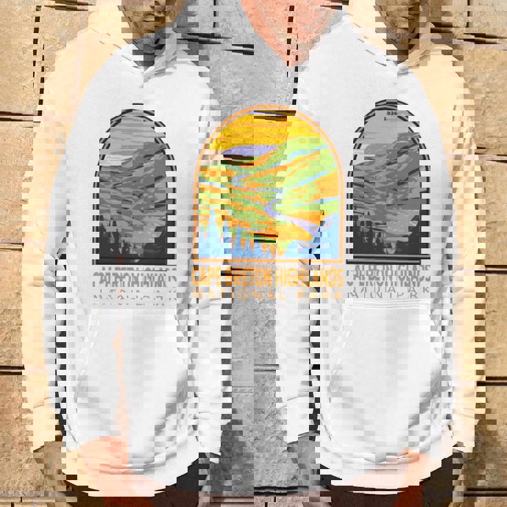 ケープブレトンハイランズ国立公園 カナダヴィンテージエンブレム 長袖tシャツ パーカー ライフスタイル