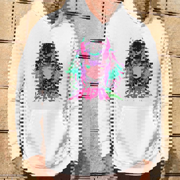 ゴシック アニメ 鬼 わいふ かわいい 日本 漫画 ヴェーパーウェア レトロ 長袖tシャツ パーカー ライフスタイル