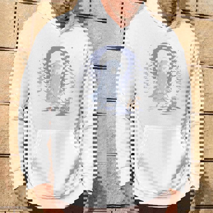 ゴースト 犬 散歩 面白い ハロウィン コスチューム パーティー パグ愛好家 長袖tシャツ パーカー ライフスタイル