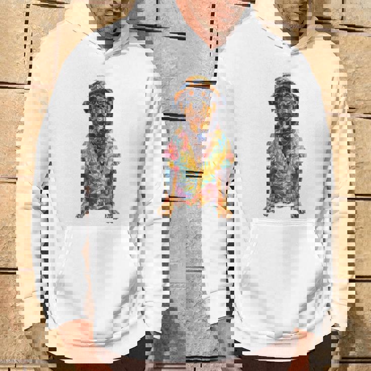 サマードッグロットワイラー パーカー ライフスタイル