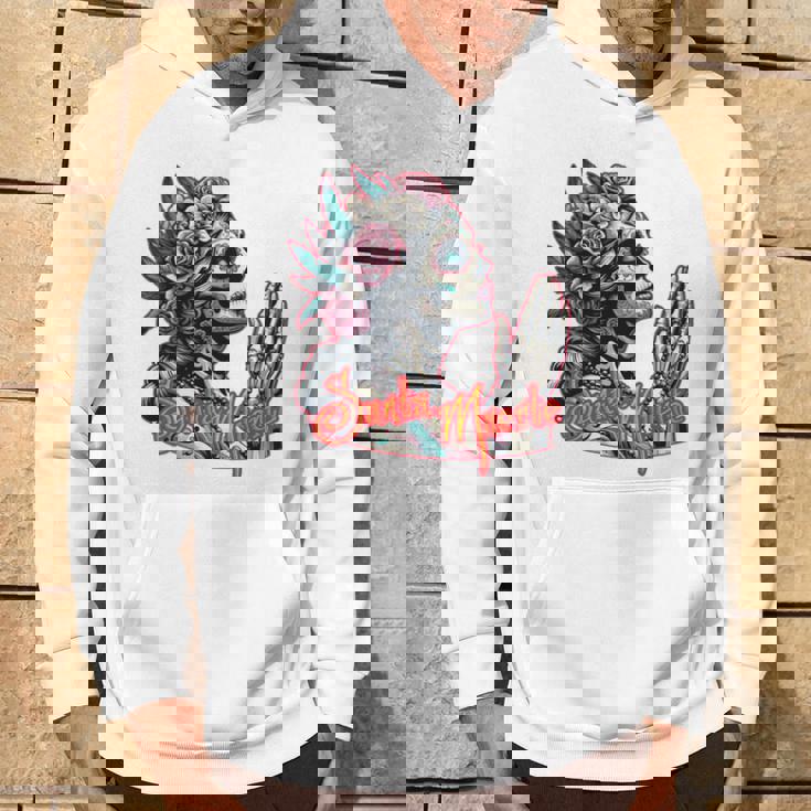 サンタ・ムエルテ カトリーナ カラベラ 長袖tシャツ パーカー ライフスタイル