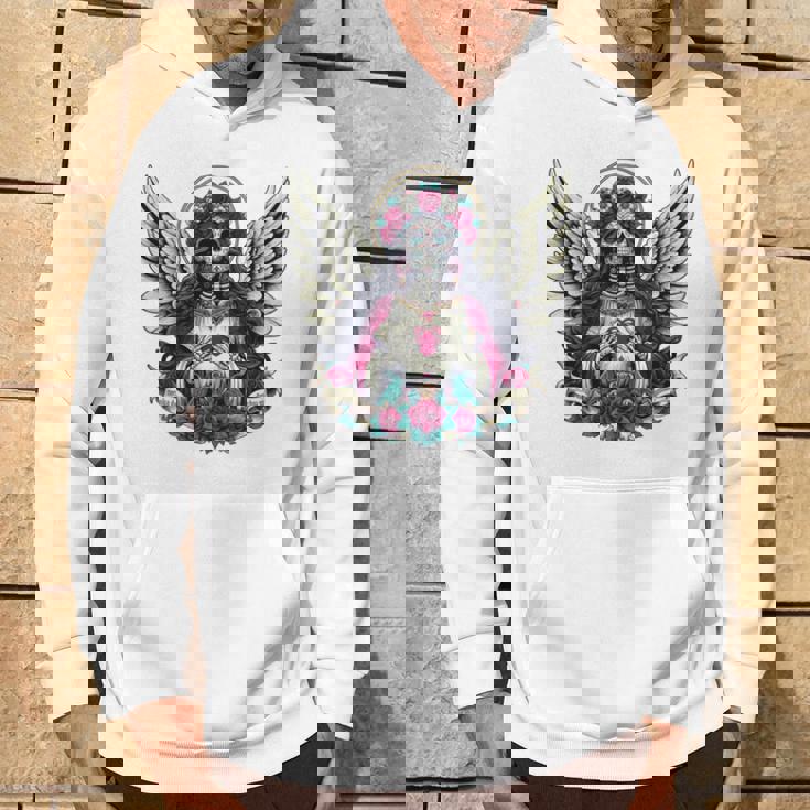 サンタ・ムエルテ 長袖tシャツ パーカー ライフスタイル