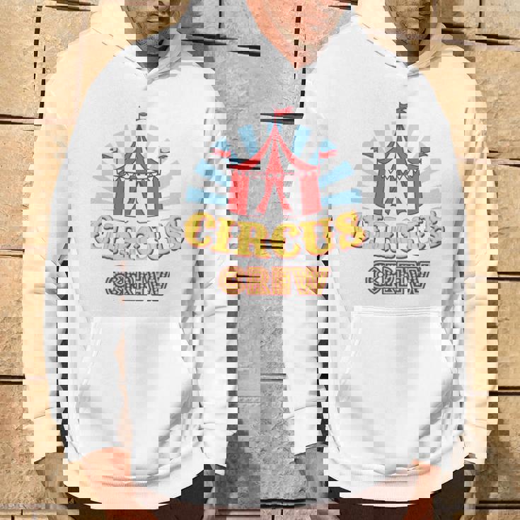 サーカスクルー–楽しいカラフルな大人&キッズグラフィックデザイン 長袖tシャツ パーカー ライフスタイル