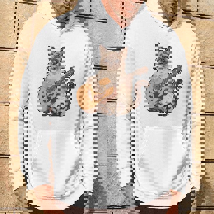 シャム猫ギタリスト ミーザー ギター奏者 パーカー ライフスタイル