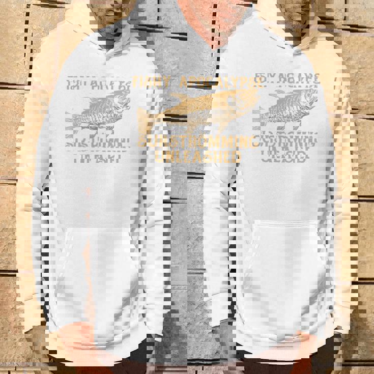 シュールストレミングの臭いゲロ魚チャレンジ 長袖tシャツ パーカー ライフスタイル