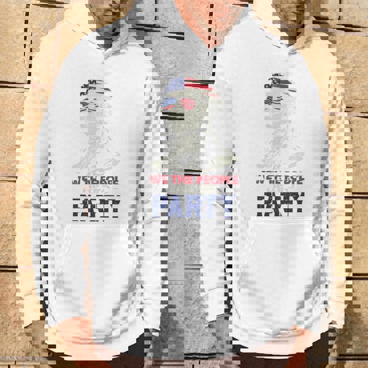 ジョージ・ワシントン ファンスターズ ストリップ アメリカ国旗 7月4日 ペイトリオット 長袖tシャツ パーカー ライフスタイル