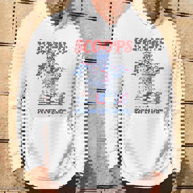 ストレンジャー・シングス スクープ アホイ アイスクリーム マスコット スターコート レトロ パーカー ライフスタイル