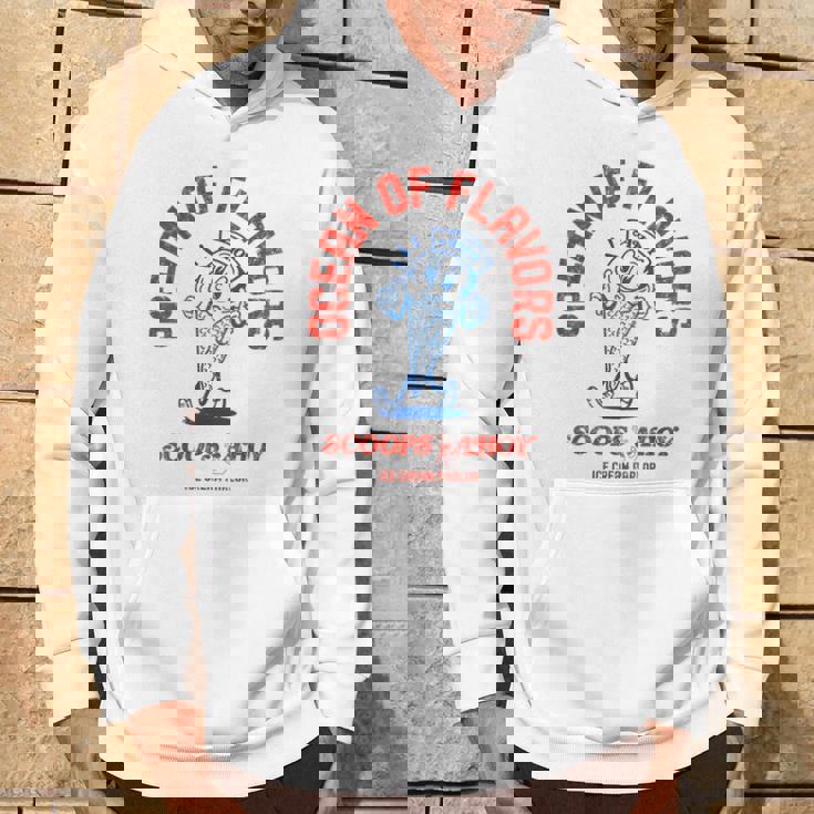 ストレンジャー・シングス スクープ アホイ スターコート アイスクリーム味 レトロ パーカー ライフスタイル