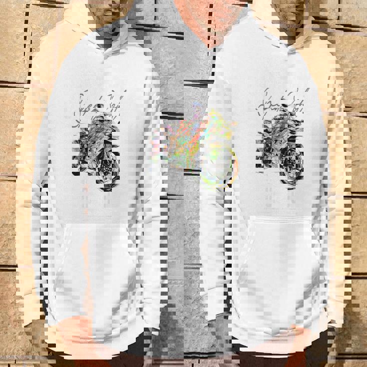 スーパースポーツ バイク レーシング バイク レーシング バックプリント バイク パーカー ライフスタイル