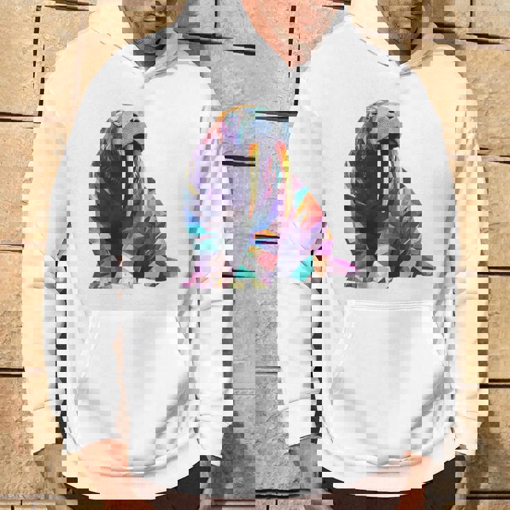 セイウチ 動物 モチーフ 作品 セイウチ パーカー ライフスタイル