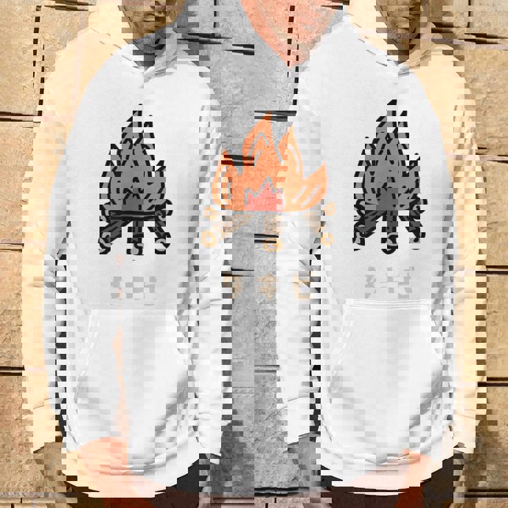 タキビ 焚き火 たきび キャンプ イラスト かわいい おもしろ キャンプグッズ パーカー ライフスタイル