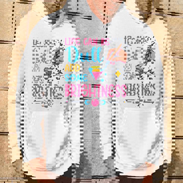 ダイヤモンドペインティングアーティストlife Can Be Dullダイヤモンドペインティング パーカー ライフスタイル