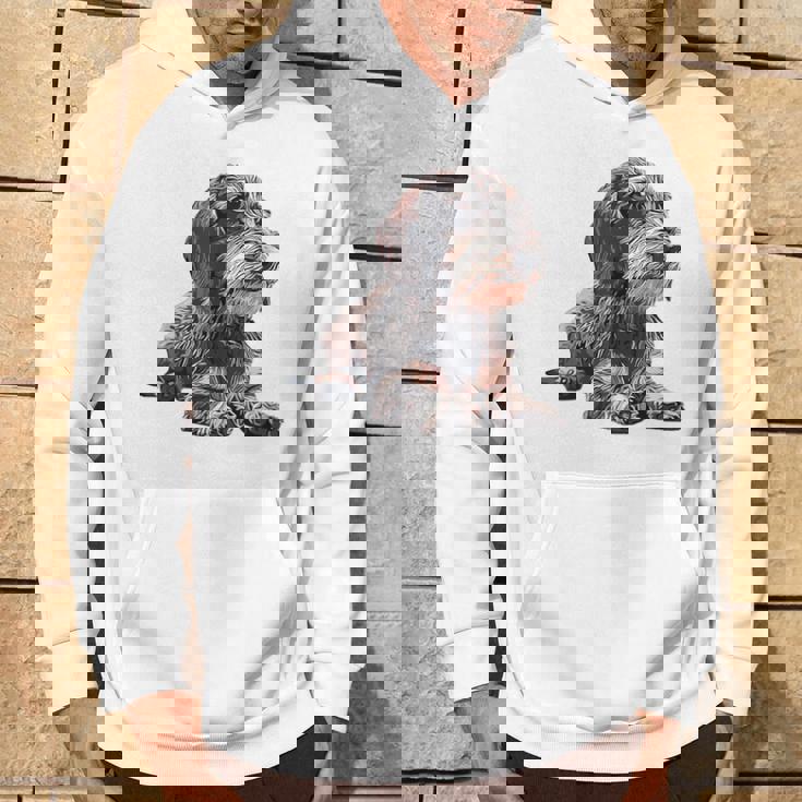 ダックスフンド ワイヤーヘア パーカー ライフスタイル