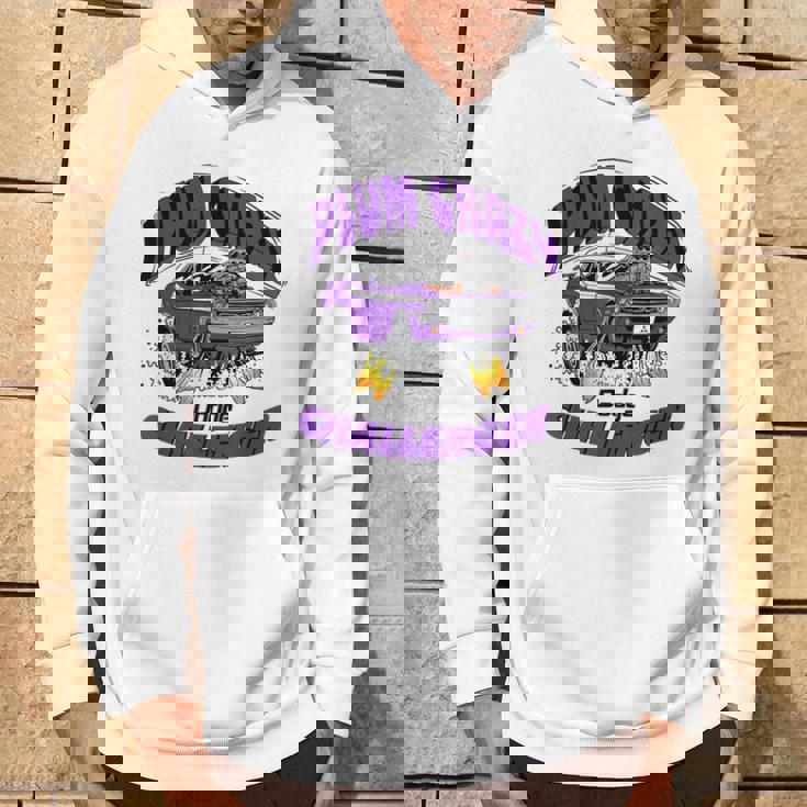 ダッジ チャレンジャー プラム クレイジー ラストコール パーカー ライフスタイル