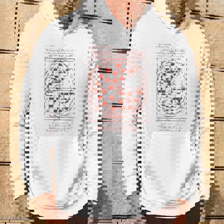 ダヴィンチ・ヴィトルヴィアンマン・ピザ パーカー ライフスタイル