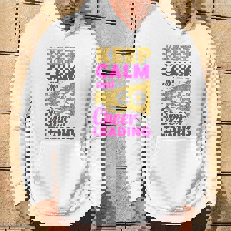 チア チアリーディング Keep Calm And Go チアリーディング パーカー ライフスタイル