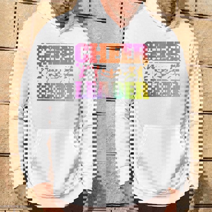 チア チアリーディング 水彩 レインボー チアリーダー パーカー ライフスタイル