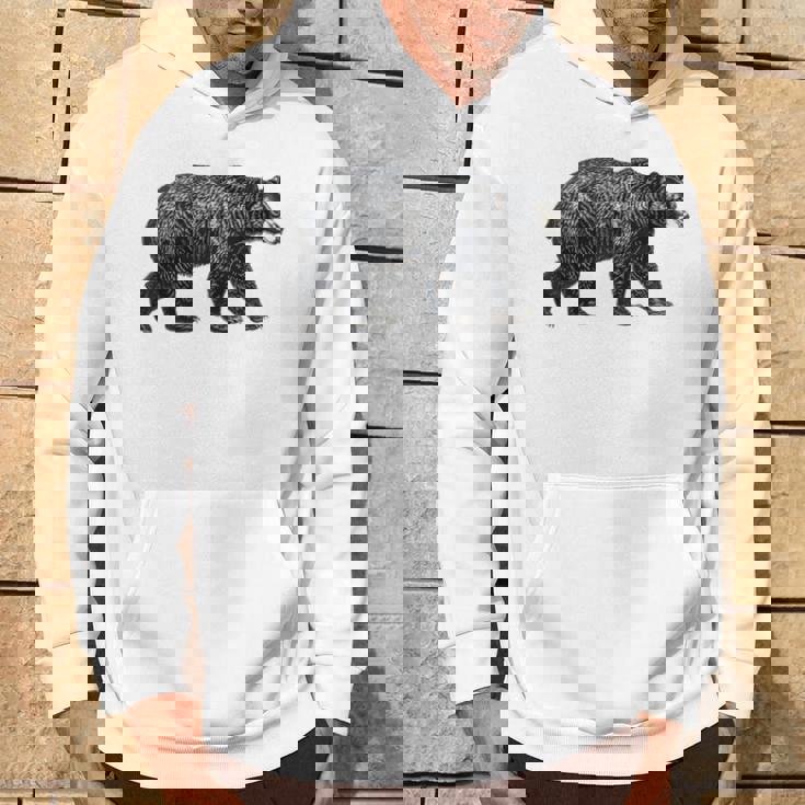 ツキノワグマ 動物愛好家 野生動物 自然 ハイキング ギフト パーカー ライフスタイル