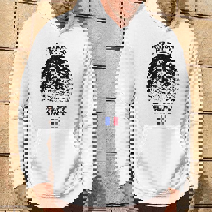 ティニュ フランス アルプス スキー場 アルペンスキー フランス国旗 パーカー ライフスタイル