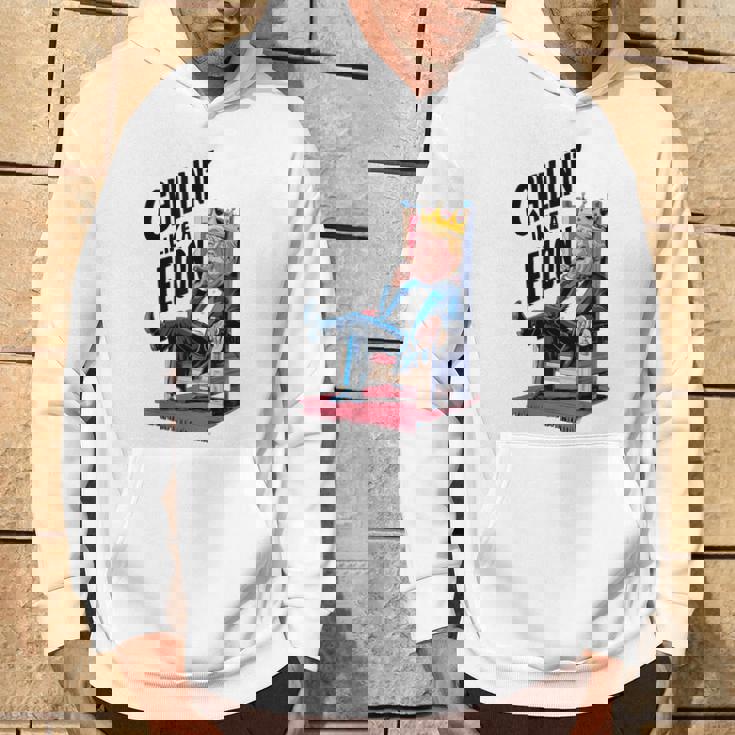 トランプ・サマー 2024 チリン・ライク・ア・フェロン・ファニー パーカー ライフスタイル