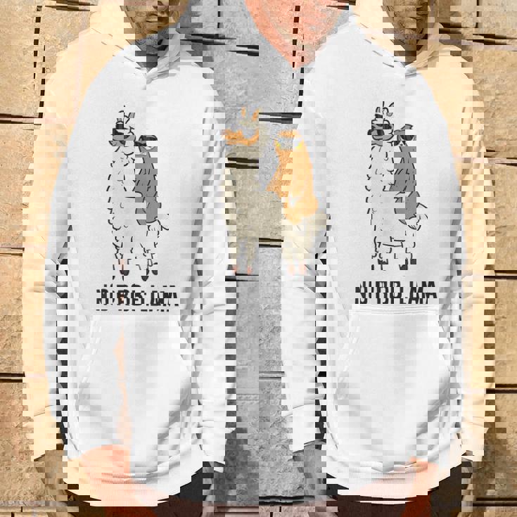 ナマケモノ乗り ラマ ノープルーラマ ラマ パーカー ライフスタイル