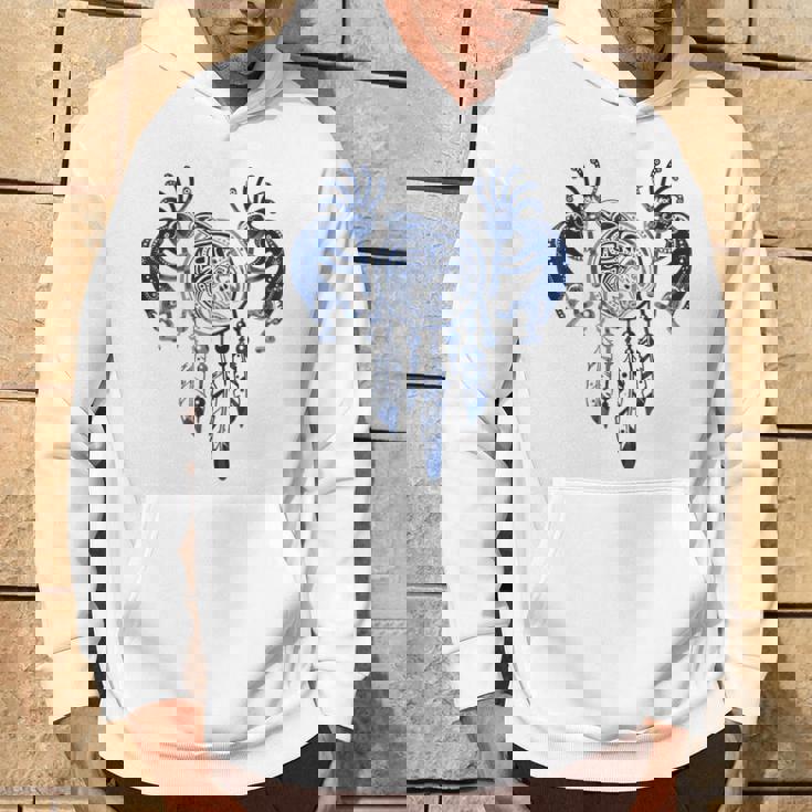 ネイティブアメリカン ココペリ クジラ ドリームキャッチャー 9 ファンファン ファン パーカー ライフスタイル