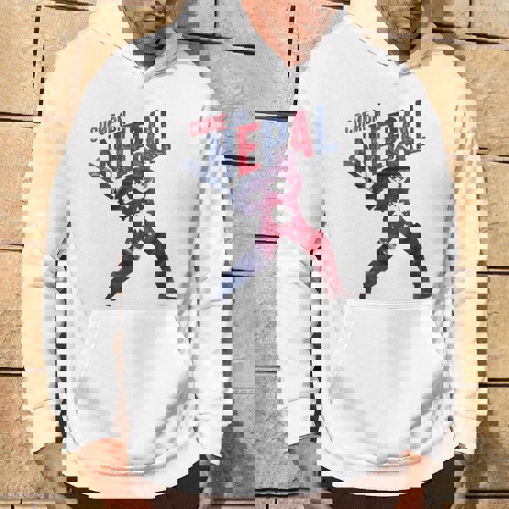 ネパールクリケットジャージ 2024 ネパール国旗サポーター クリケットファン パーカー ライフスタイル