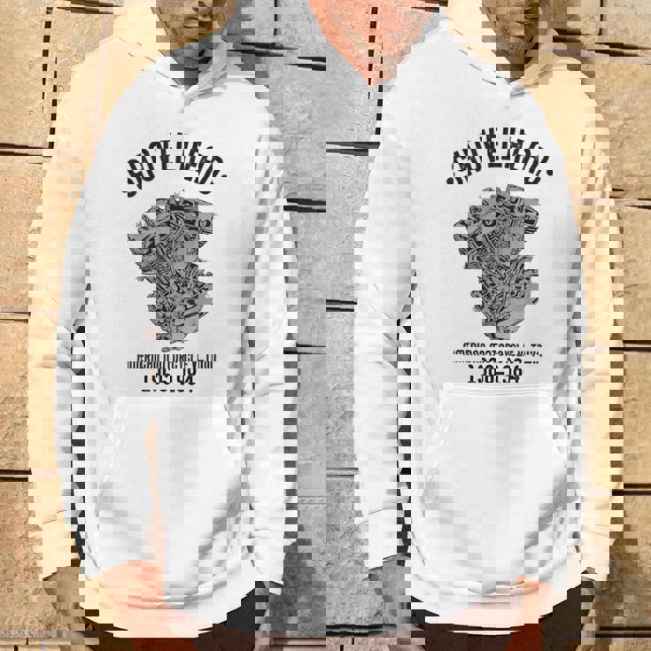 ノベルティ ショベルヘッド オートバイ愛好家 夫 おじいちゃん パーカー ライフスタイル