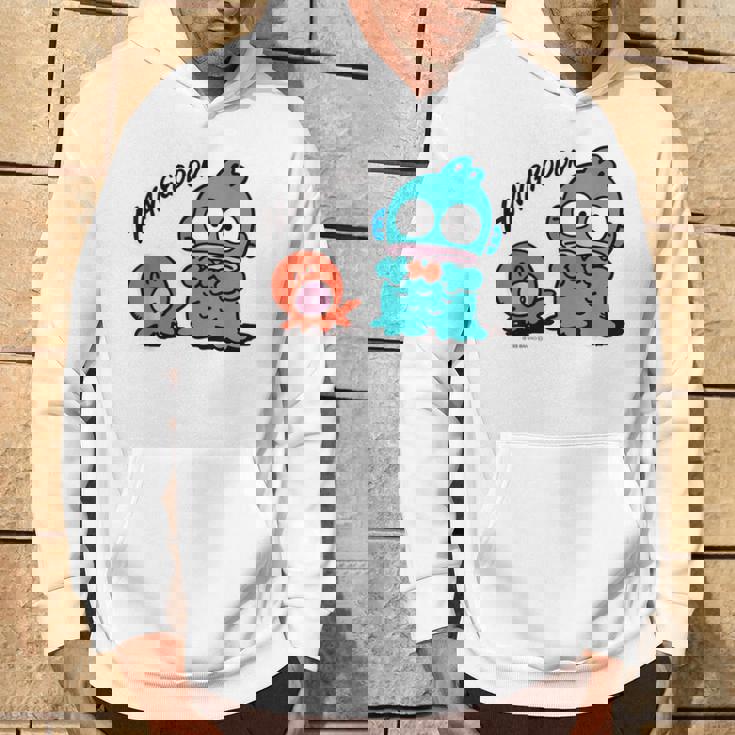 ハンギョドン 蝶ネクタイ ライトカラー パーカー ライフスタイル