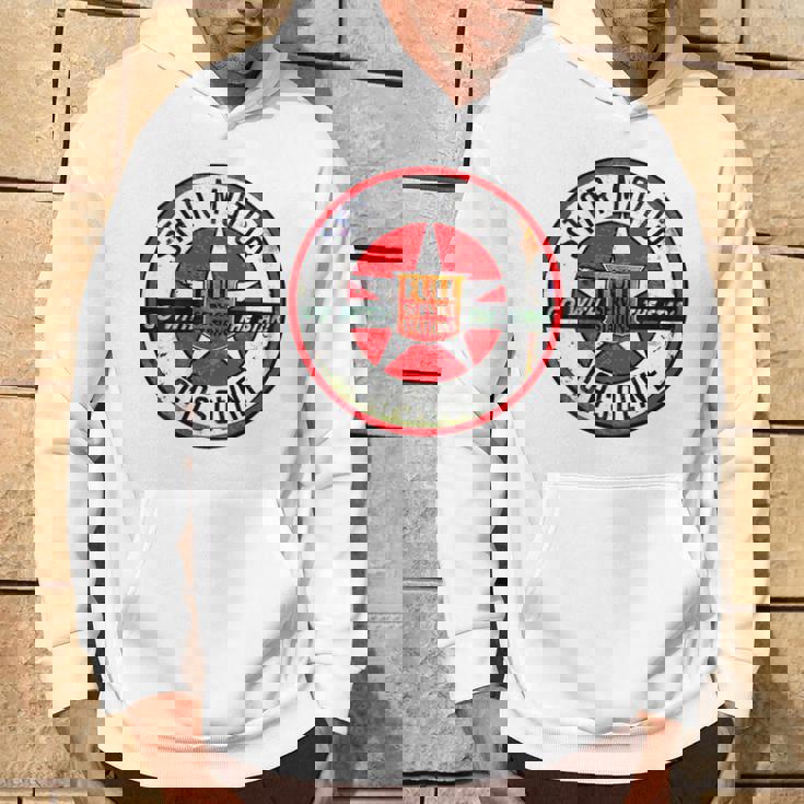 バックプリントのみ レトロ ビンテージ ガソリンスタンド スター モーター オイルカー パーカー ライフスタイル