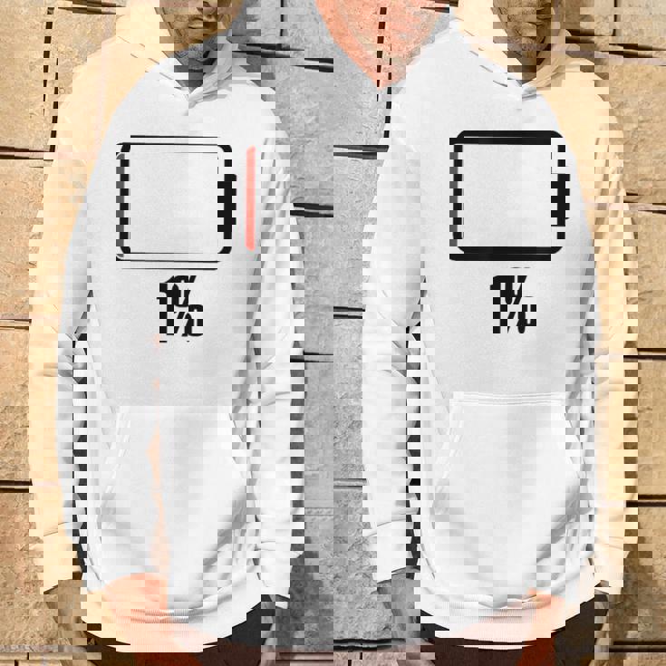 バッテリー1 1残り バッテリー切れtシャツバッテリー低 パーカー ライフスタイル